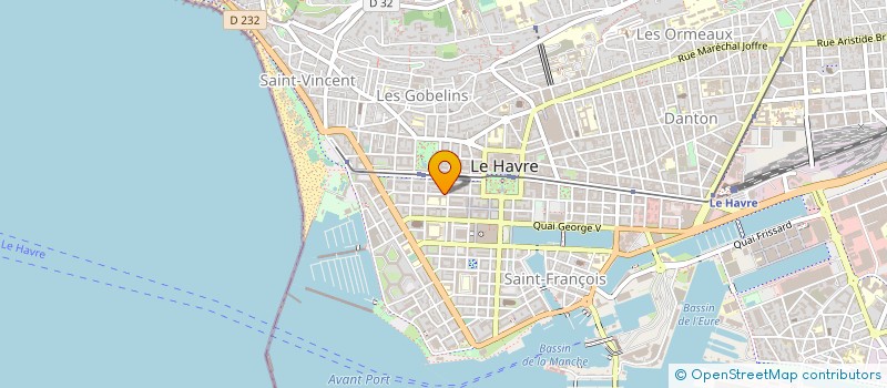 localisation de l'entreprise MADAME MARGAUX BAUDRY à LE HAVRE