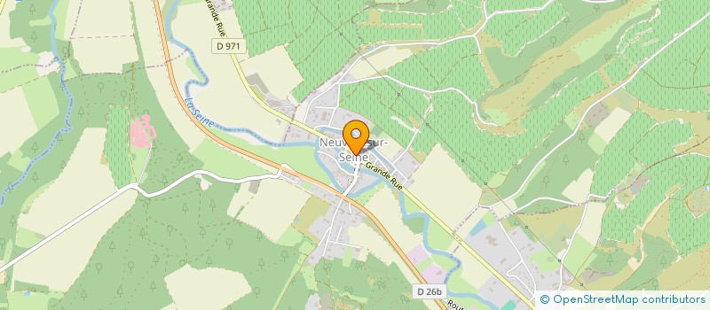 localisation de l'entreprise MADAME MARGAUX BAUDRY  NEUVILLE-SUR-SEINE