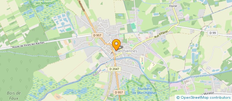 localisation de l'entreprise MADAME MARGAUX BERA  MARCHIENNES