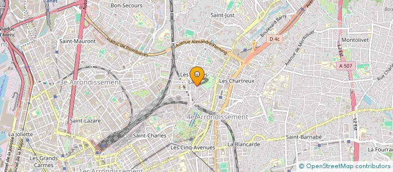 localisation de l'entreprise MADAME MARGAUX BILLAC à MARSEILLE