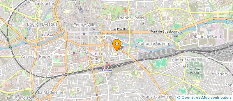 localisation de l'entreprise MADAME MARGAUX BLANC  RENNES