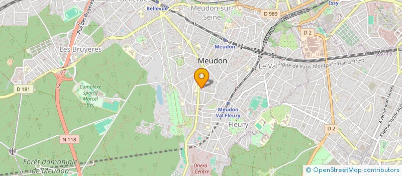 localisation de l'entreprise MADAME MARGAUX BLIN à MEUDON