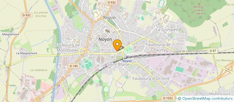 localisation de l'entreprise MADAME MARGAUX BLONDEL  BEAULIEU-LES-FONTAINES