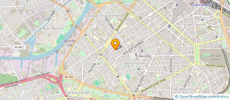 localisation de l'entreprise MADAME MARGAUX BODDAERT à LILLE
