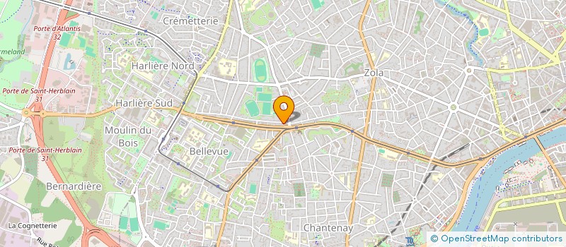 localisation de l'entreprise MADAME MARGAUX BOISSEROLLE  NANTES