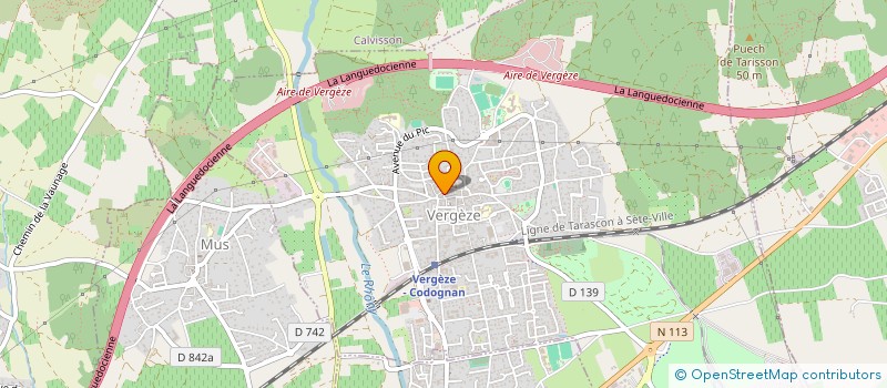 localisation de l'entreprise MADAME MARGAUX BOULEY  VERGEZE