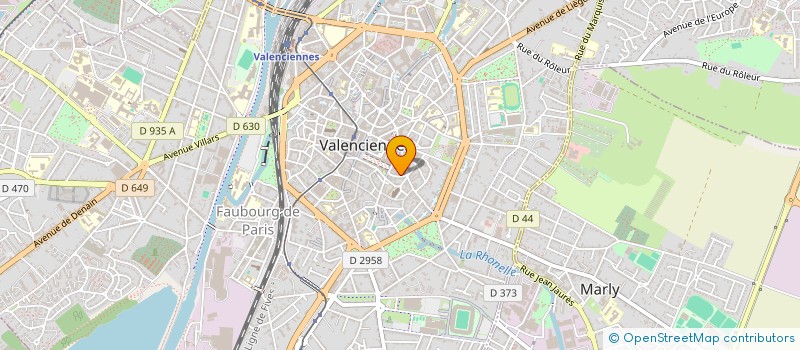 localisation de l'entreprise MADAME MARGAUX BOULINGUEZ à VALENCIENNES