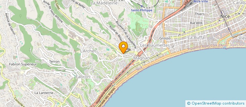 localisation de l'entreprise MADAME MARGAUX BRASSEUR  NICE