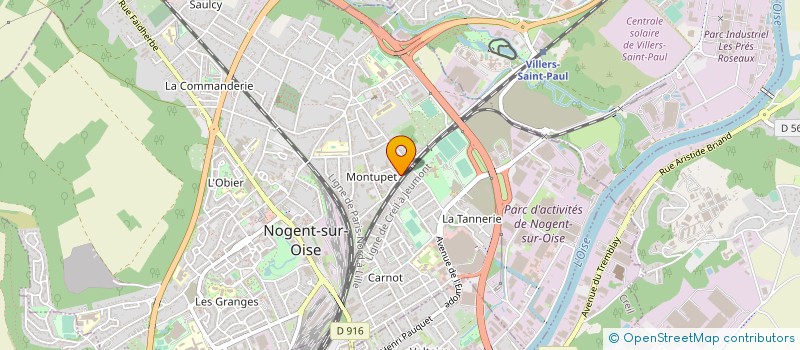 localisation de l'entreprise MADAME MARGAUX BROCQ  ENGHIEN-LES-BAINS