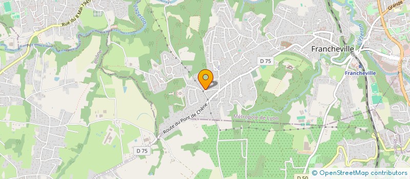 localisation de l'entreprise MADAME MARGAUX BUAL  FRANCHEVILLE