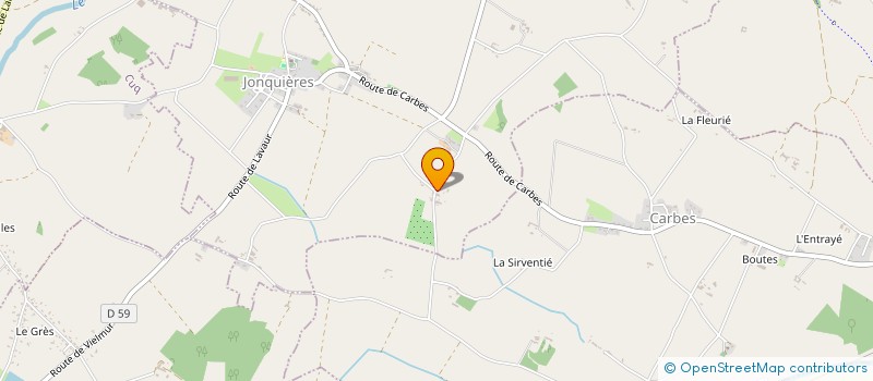 localisation de l'entreprise MADAME MARGAUX BUTTURINI  JONQUIERES