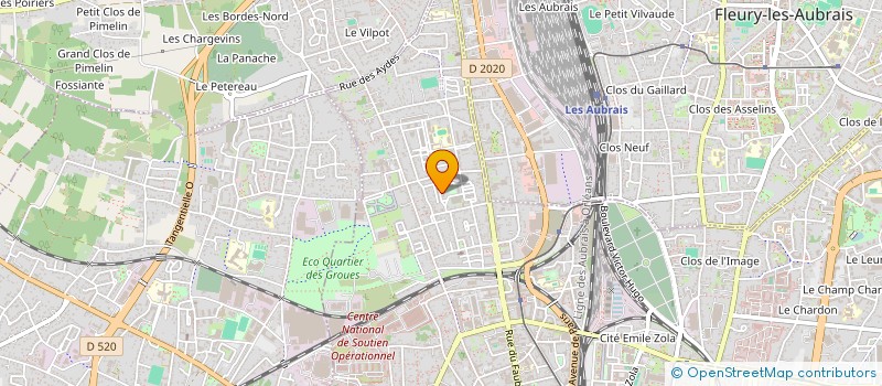 localisation de l'entreprise MADAME MARGAUX BUZON  ORLEANS