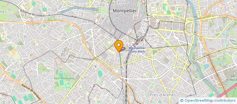 localisation de l'entreprise MADAME MARGAUX CAGNIN à MONTPELLIER