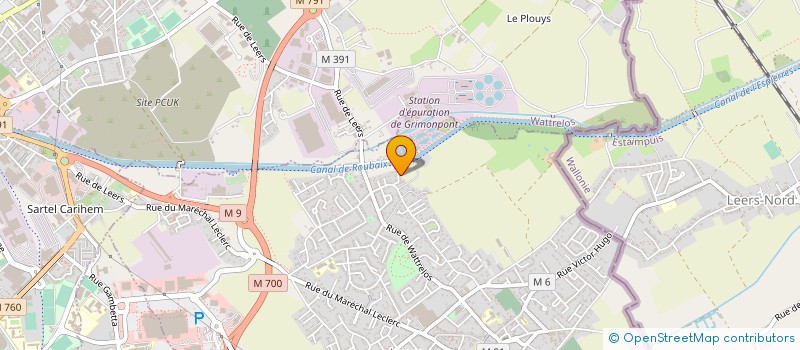 localisation de l'entreprise MADAME MARGAUX CAMPION à LEERS