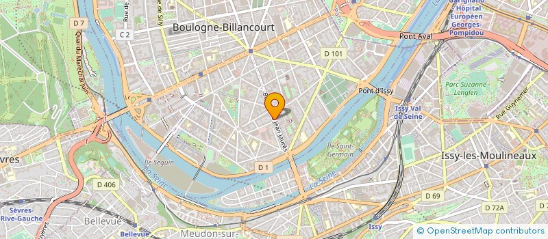 localisation de l'entreprise MADAME MARGAUX CAMPION à BOULOGNE-BILLANCOURT