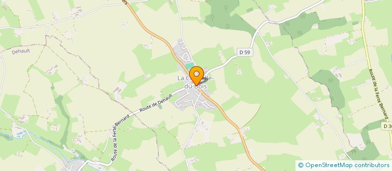 localisation de l'entreprise MADAME MARGAUX CAMPOS  LA CHAPELLE-DU-BOIS