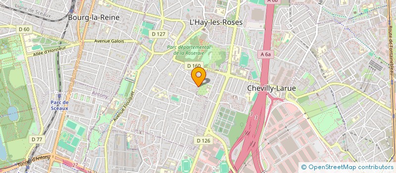 localisation de l'entreprise MADAME MARGAUX CARMONA  L'HAY-LES-ROSES