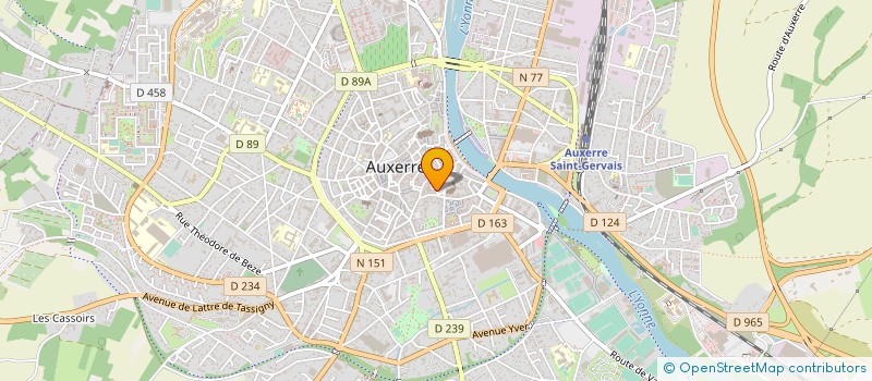 localisation de l'entreprise MADAME MARGAUX CASELLI à AUXERRE