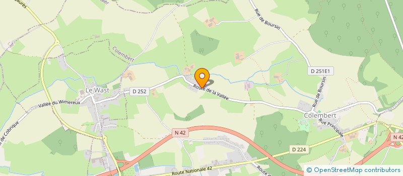 localisation de l'entreprise MADAME MARGAUX CASTEL  COLEMBERT