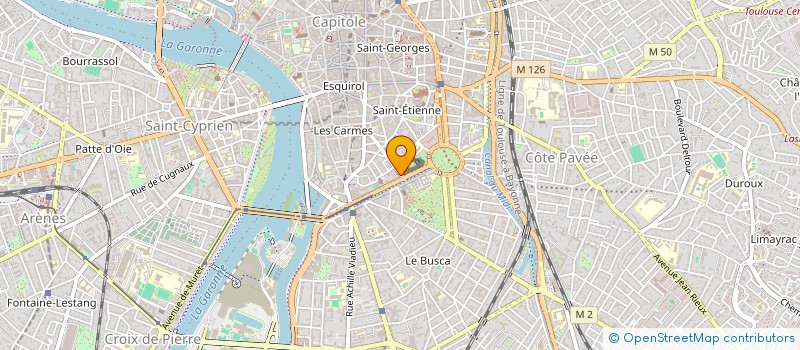 localisation de l'entreprise MADAME MARGAUX CHAMPEIL à TOULOUSE