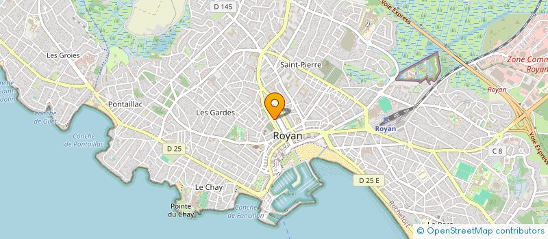 localisation de l'entreprise MADAME MARGAUX CHARENTE  ROYAN