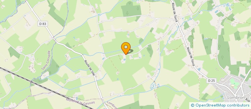 localisation de l'entreprise MADAME MARGAUX CHARRIER  LOMBRON