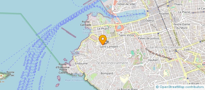 localisation de l'entreprise MADAME MARGAUX CHASSAGNAC à MARSEILLE