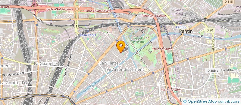 localisation de l'entreprise MADAME MARGAUX CHATAIGNIER  PARIS