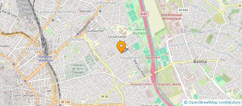 localisation de l'entreprise MADAME MARGAUX CHATAUX à TOULOUSE