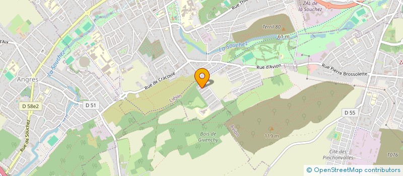 localisation de l'entreprise MADAME MARGAUX CHAZAL  JUGON-LES-LACS