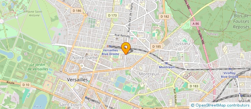 localisation de l'entreprise MADAME MARGAUX CHIKHAOUI CHAVIGNE à VERSAILLES