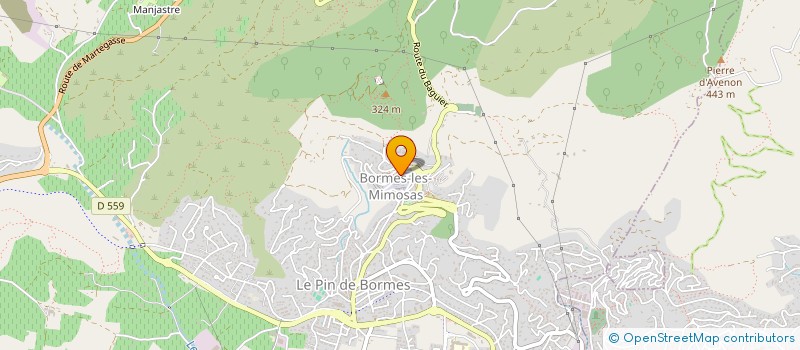 localisation de l'entreprise MADAME MARGAUX CHOUINARD  BORMES-LES-MIMOSAS