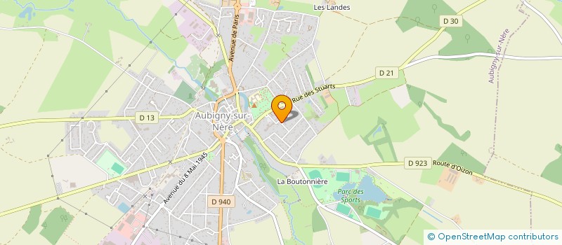 localisation de l'entreprise MADAME MARGAUX CHRISTIE à AUBIGNY-SUR-NERE