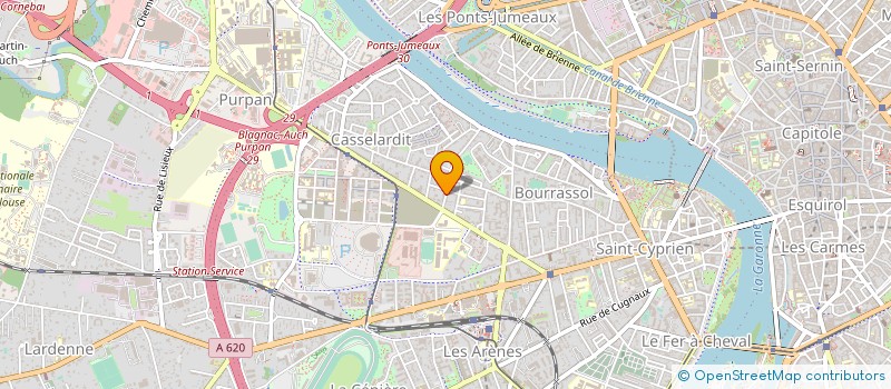 localisation de l'entreprise MADAME MARGAUX CLARENC à TOULOUSE