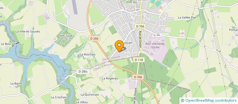 localisation de l'entreprise MADAME MARGAUX COIC  PLEURTUIT