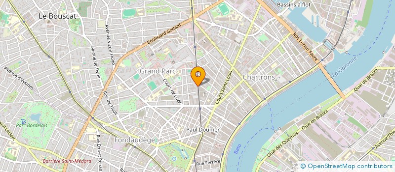 localisation de l'entreprise MADAME MARGAUX COMPAGNON à BORDEAUX