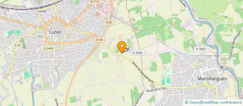 localisation de l'entreprise MADAME MARGAUX COSNE  LUNEL