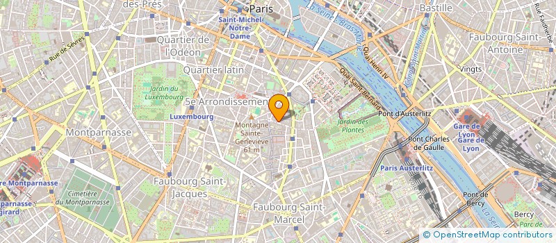 localisation de l'entreprise MADAME MARGAUX COUSINARD  PARIS