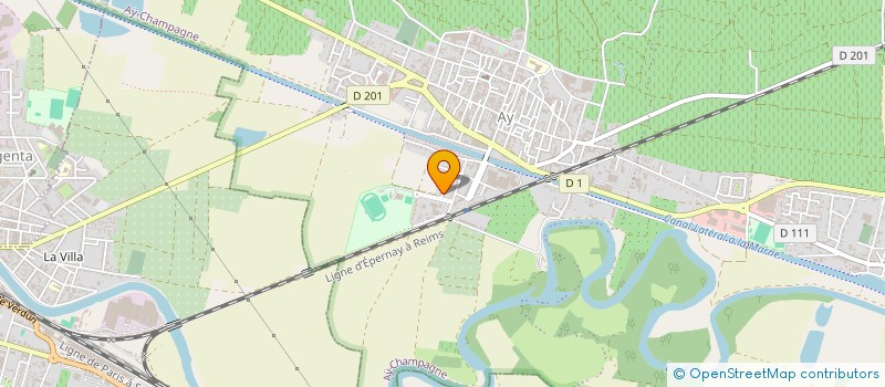 localisation de l'entreprise MADAME MARGAUX COUSTENOBLE  AY-CHAMPAGNE