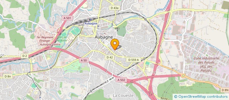 localisation de l'entreprise MADAME MARGAUX DANTIN à AUBAGNE