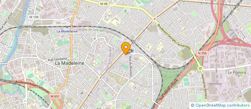 localisation de l'entreprise MADAME MARGAUX DAVID à LILLE