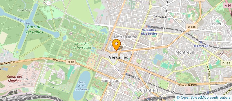 localisation de l'entreprise MADAME MARGAUX DE SCHUTTELAERE à VERSAILLES