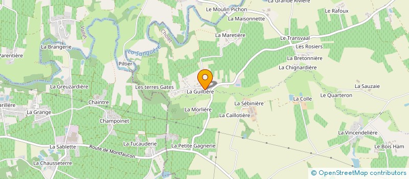 localisation de l'entreprise MADAME MARGAUX DEFOIS à MONTREVAULT-SUR-EVRE