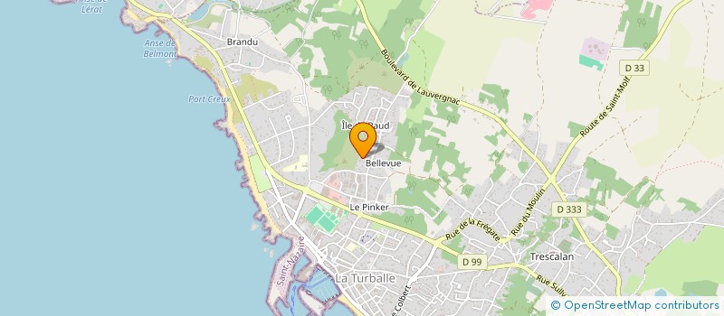 localisation de l'entreprise MADAME MARGAUX DEGEORGES  PIRIAC-SUR-MER