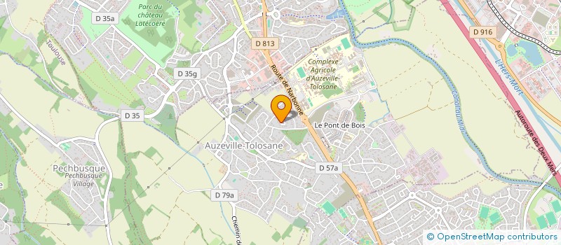 localisation de l'entreprise MADAME MARGAUX DEJEAN  AUZEVILLE-TOLOSANE