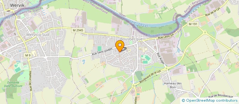 localisation de l'entreprise MADAME MARGAUX DELECLUSE  BOUSBECQUE