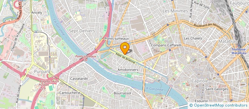 localisation de l'entreprise MADAME MARGAUX DELIGNE à TOULOUSE