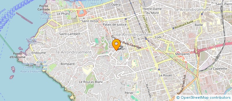 localisation de l'entreprise MADAME MARGAUX DELMAS à MARSEILLE