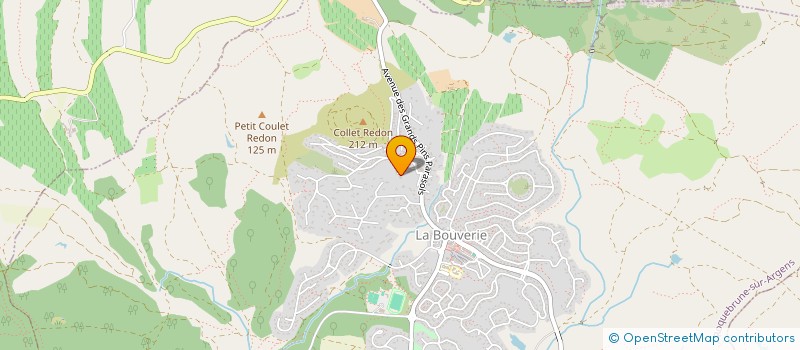 localisation de l'entreprise MADAME MARGAUX DELOBEL  ROQUEBRUNE-SUR-ARGENS