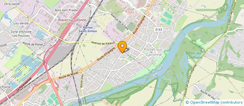 localisation de l'entreprise MADAME MARGAUX DENOREAZ à L'UNION